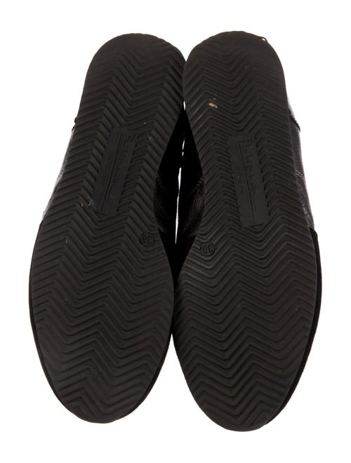 Philippe Model Leather Printed Athletic Sneakers