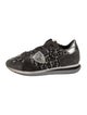 Philippe Model Suede Tweed Pattern Sneakers