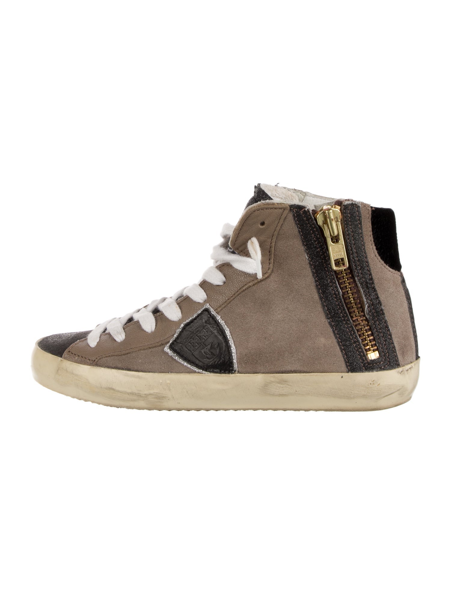 Philippe Model Leather Printed Sneakers