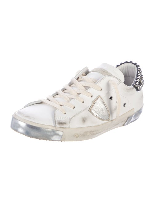 Philippe Model Leather Printed Sneakers