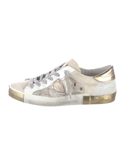 Philippe Model Leather Printed Sneakers