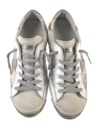 Philippe Model Leather Printed Sneakers