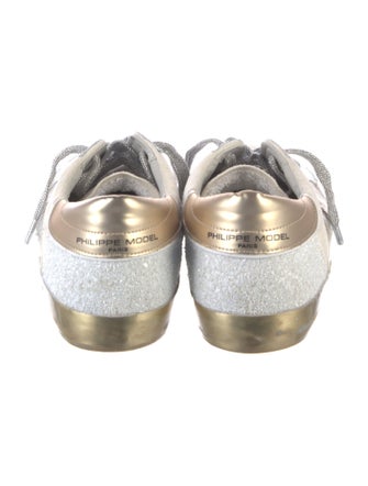 Philippe Model Leather Printed Sneakers