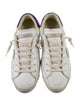 Philippe Model Leather Distressed Accents Sneakers