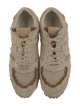 Philippe Model Suede Colorblock Pattern Athletic Sneakers