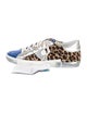 Philippe Model Ponyhair Animal Print Sneakers
