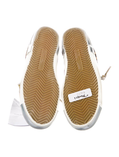 Philippe Model Ponyhair Animal Print Sneakers