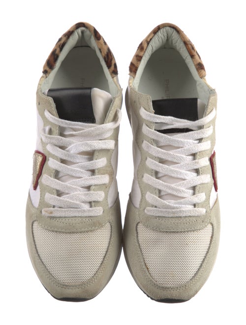 Philippe Model Suede Printed Sneakers