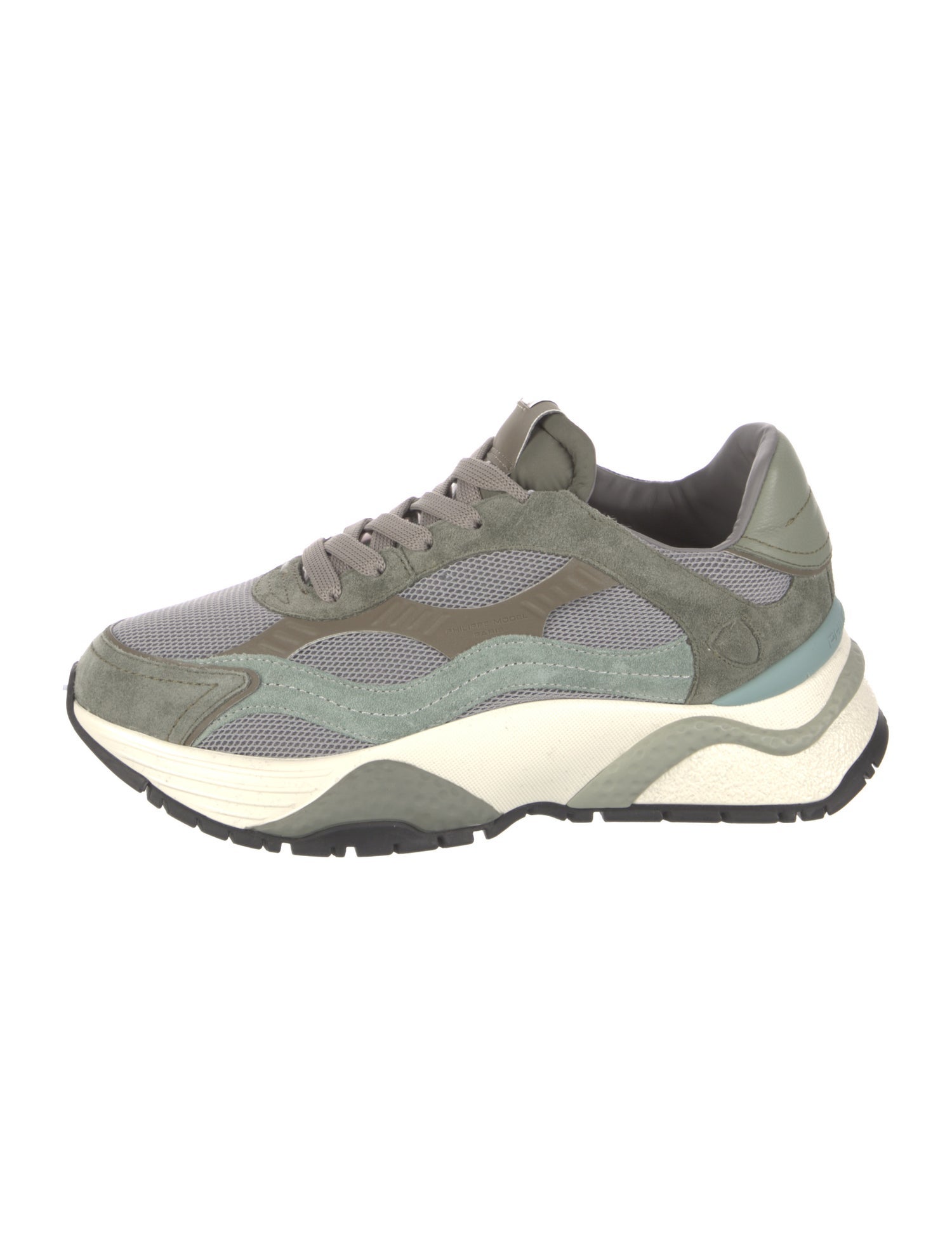 Philippe Model Suede Chunky Sneakers