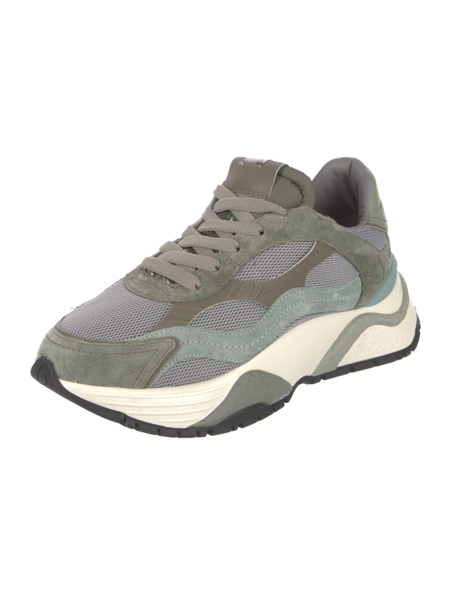 Philippe Model Suede Chunky Sneakers