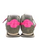 Philippe Model Suede Camouflage Print Sneakers