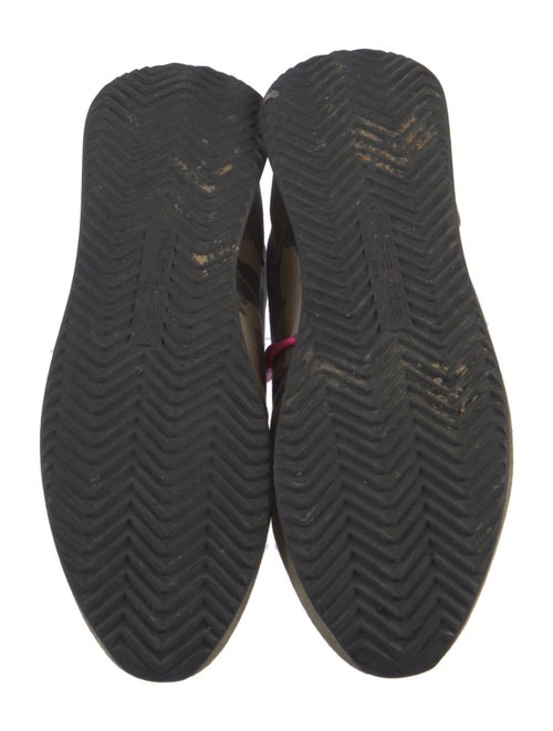 Philippe Model Suede Camouflage Print Sneakers