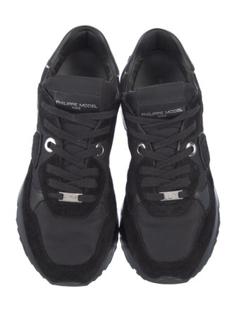 Philippe Model Leather Leather Trim Embellishment Athletic Sneakers