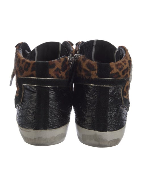 Philippe Model Ponyhair Animal Print Sneakers