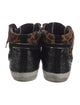 Philippe Model Ponyhair Animal Print Sneakers