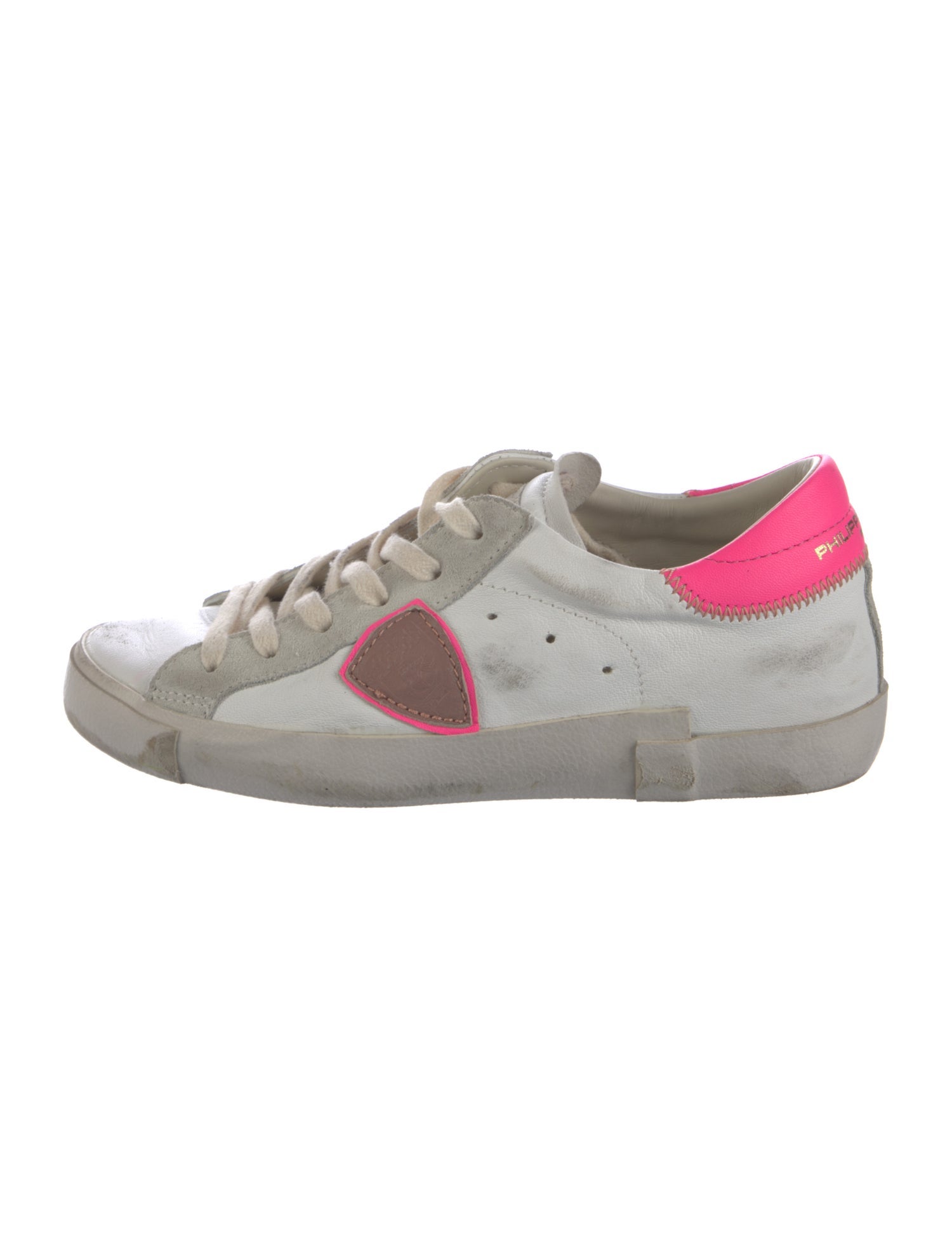 Philippe Model Leather Printed Sneakers