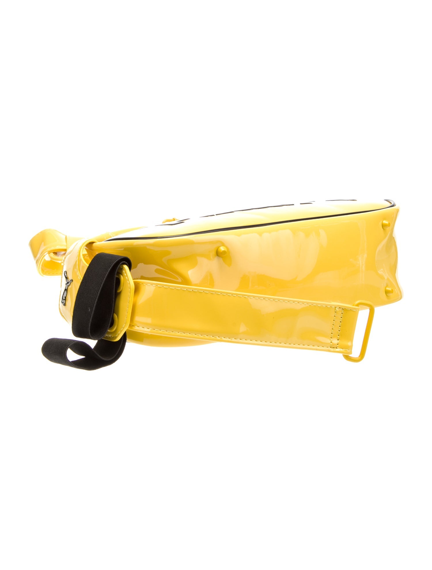 Puma x OTTOLINGER Polyethylene Shoulder Bag - Yellow Shoulder Bags 