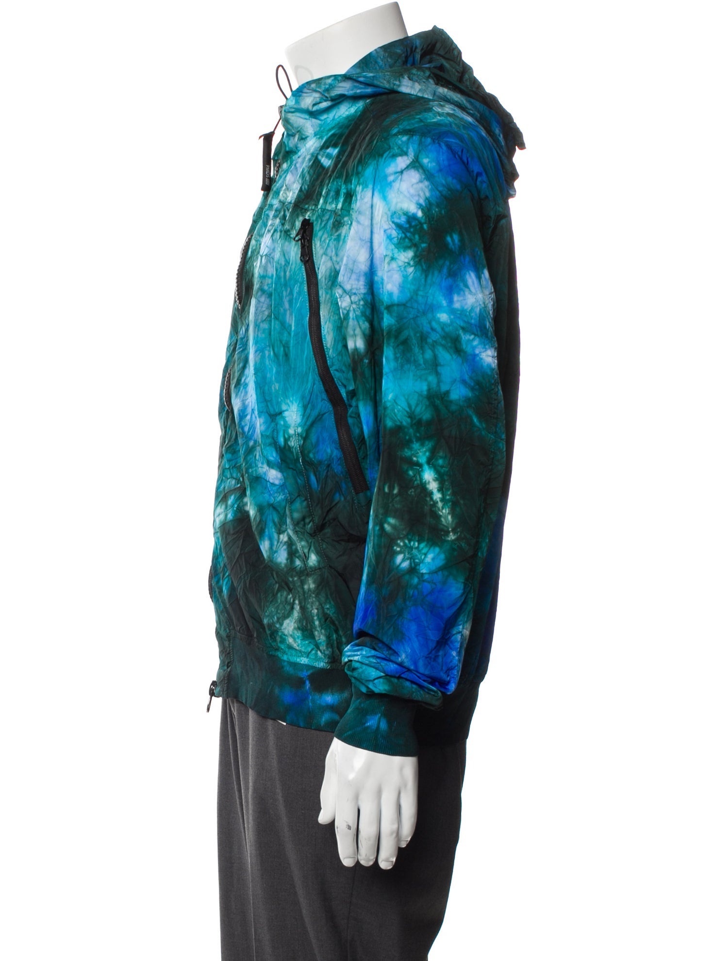 Pmds Premium Mood Denim Superior Graphic Print Windbreaker