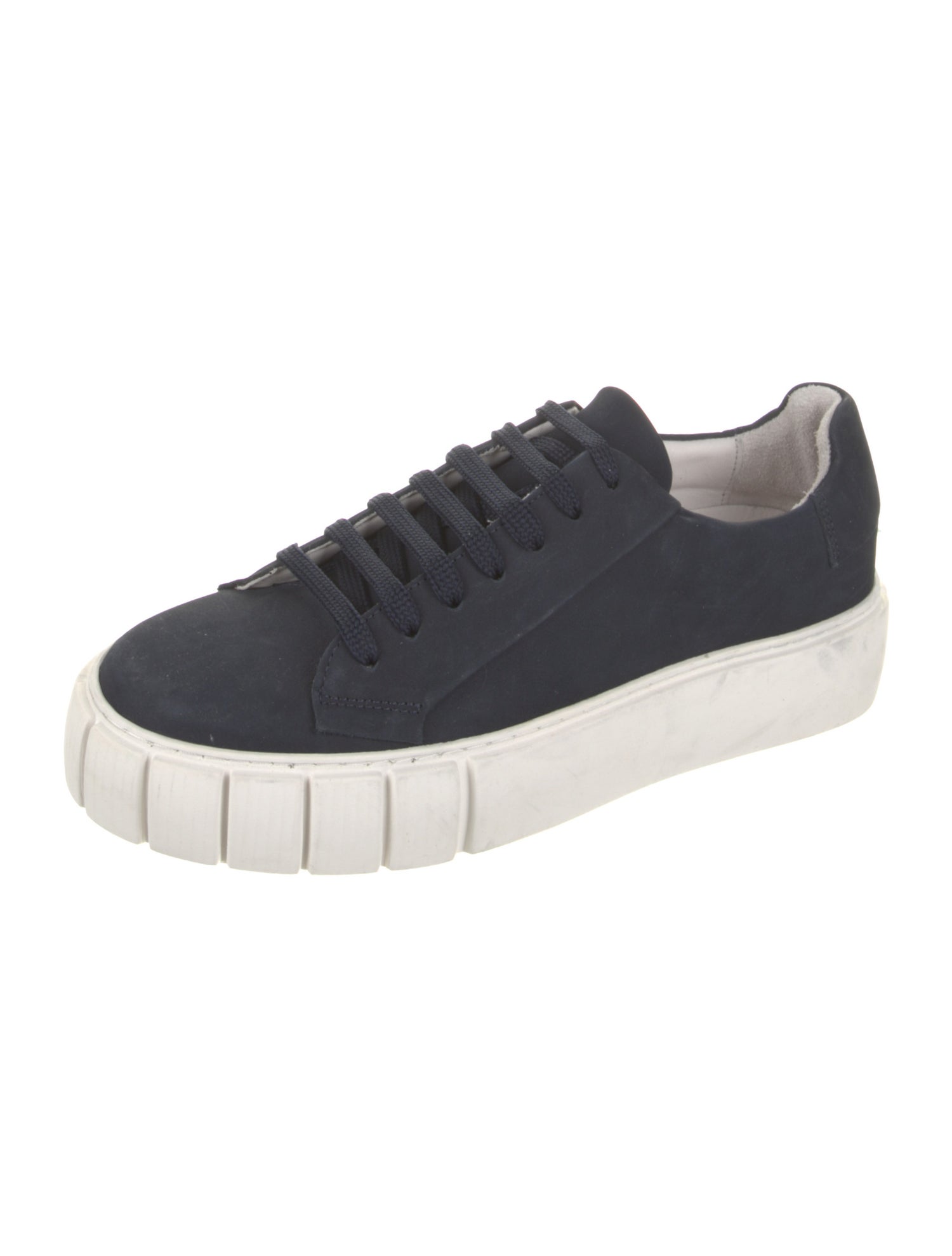 Primury Suede Colorblock Pattern Sneakers