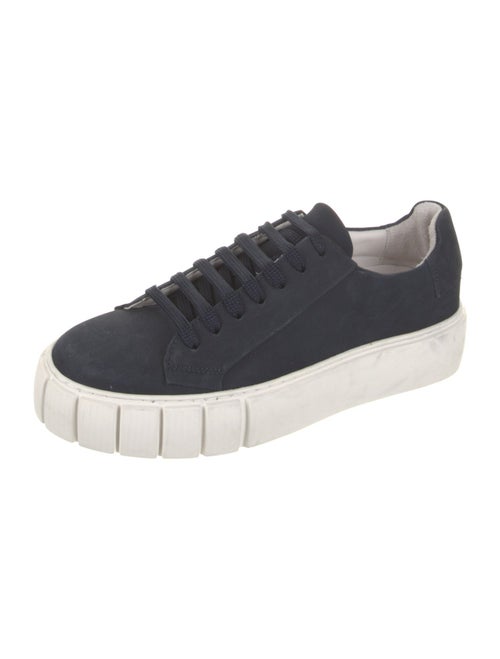 Primury Suede Colorblock Pattern Sneakers
