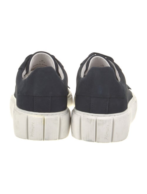 Primury Suede Colorblock Pattern Sneakers