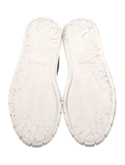 Primury Suede Colorblock Pattern Sneakers