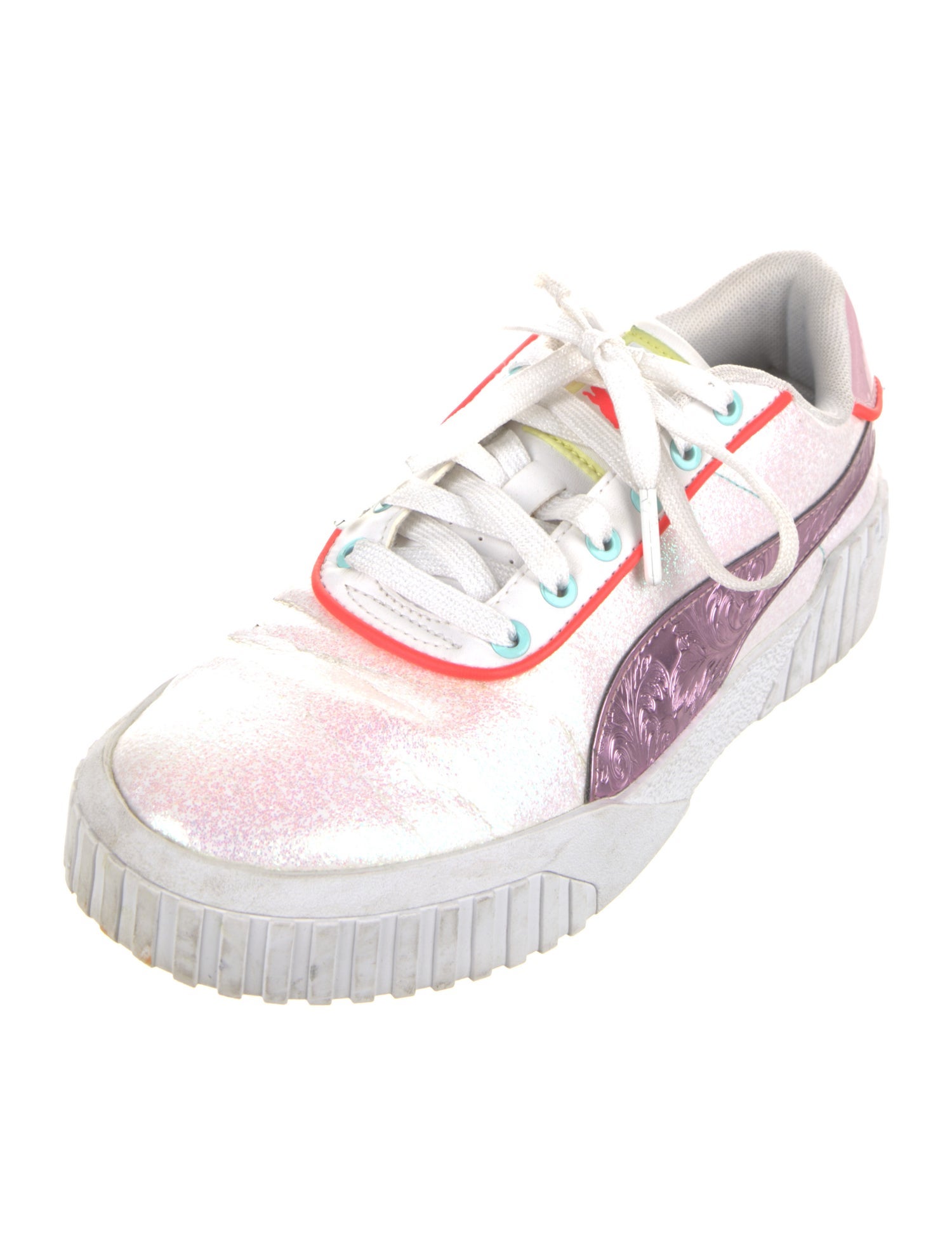 Puma x Sophia Webster Leather Printed Sneakers