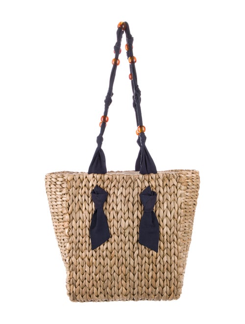 Pamela Munson Straw Tote