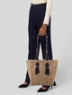 Pamela Munson Straw Tote