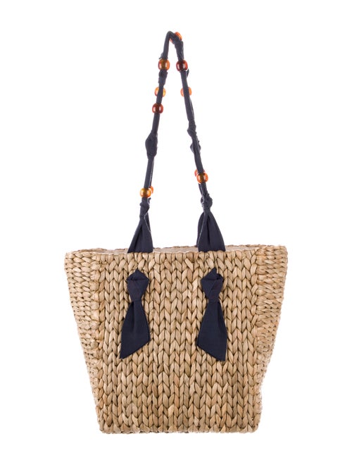 Pamela Munson Straw Tote