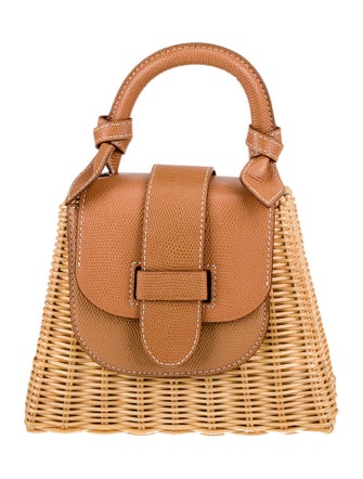 Pamela Munson Bamboo Top Handle Bag