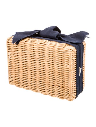 Pamela Munson Rattan Suitcase