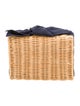 Pamela Munson Rattan Suitcase