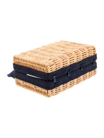 Pamela Munson Rattan Suitcase
