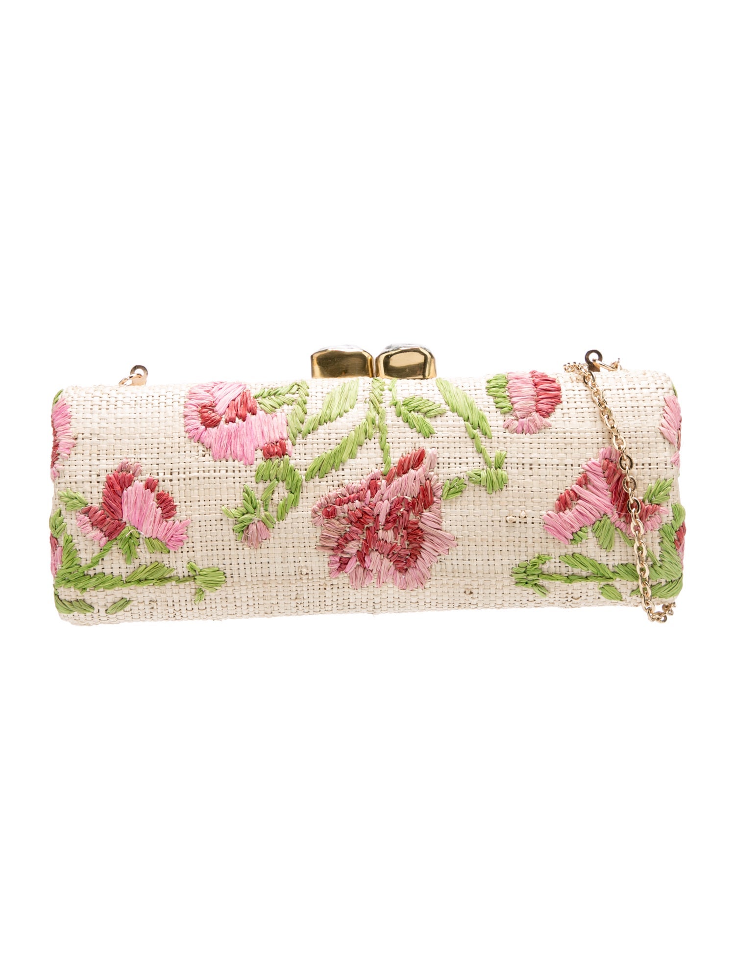 Pamela Munson Raffia Minaudière