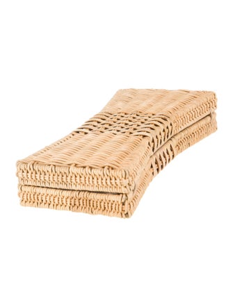 Pamela Munson Rattan Clutch