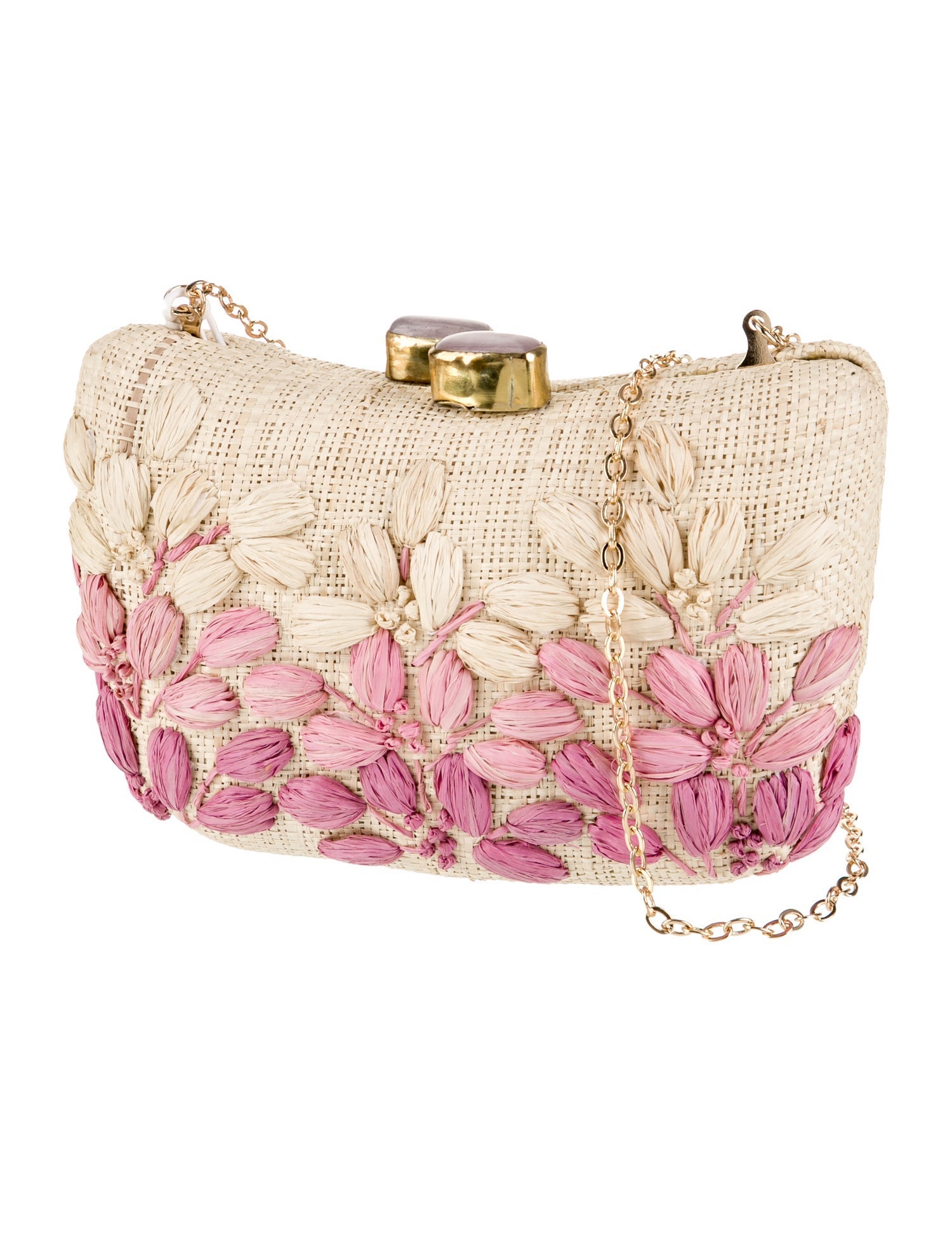 Pamela Munson Straw Minaudière