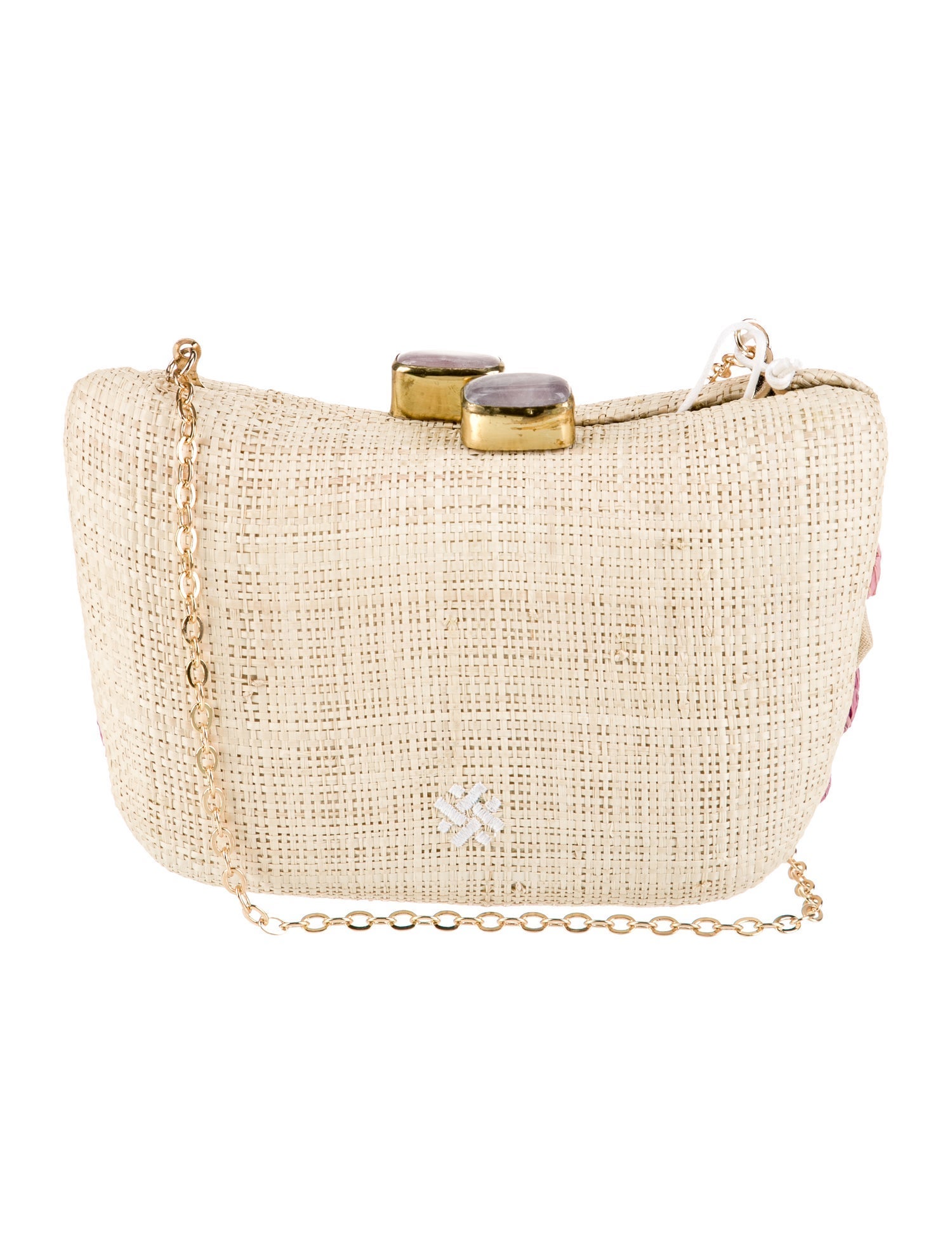 Pamela Munson Straw Minaudière