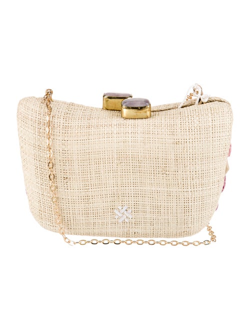 Pamela Munson Straw Minaudière