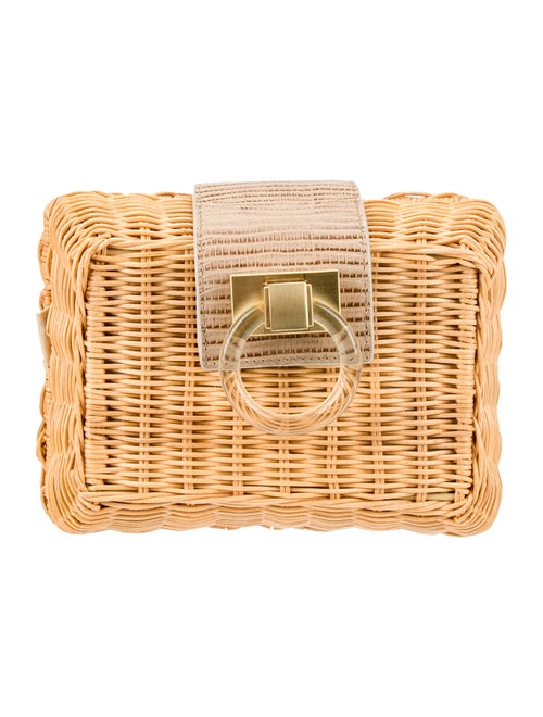 Pamela Munson Raffia Minaudière