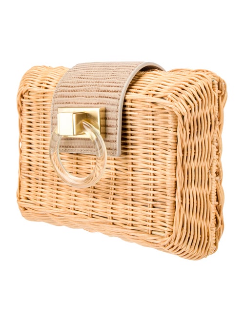 Pamela Munson Raffia Minaudière