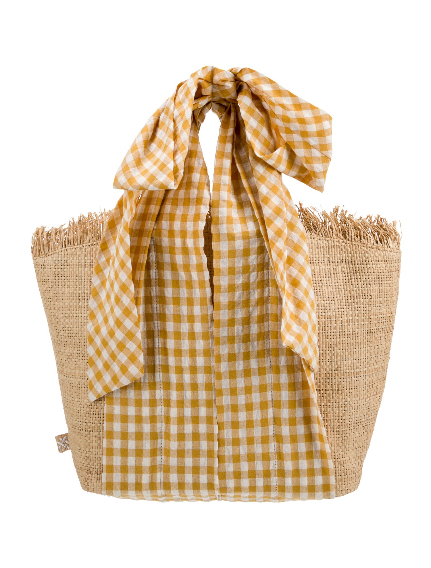 Pamela Munson Raffia Backpack