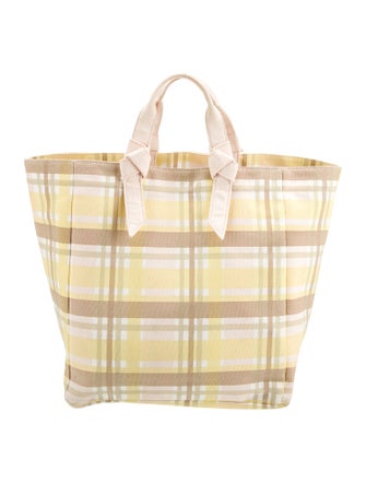 Pamela Munson Canvas Top Handle Bag