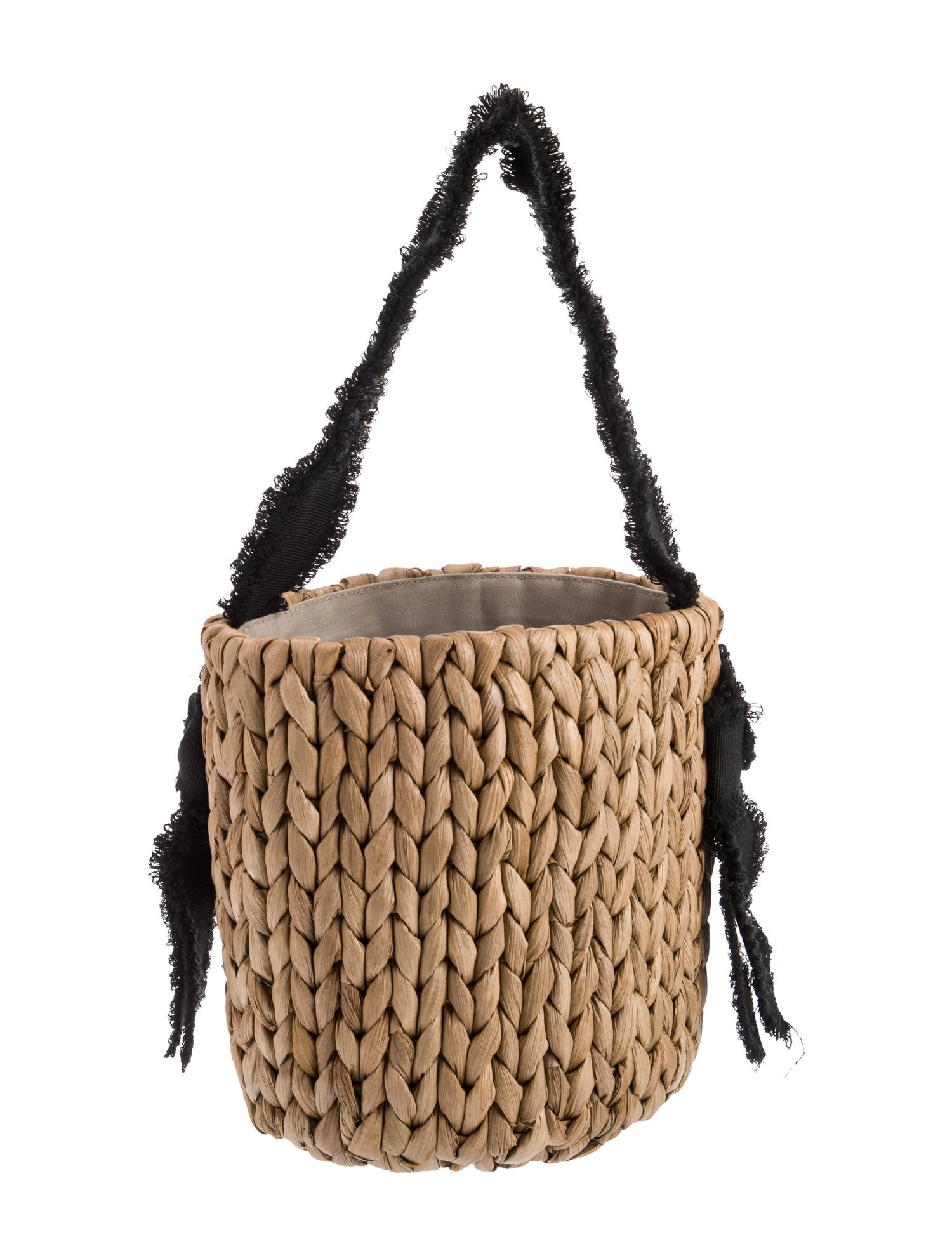 Pamela Munson Raffia Shoulder Bag