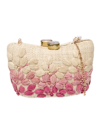 Pamela Munson Straw Minaudière