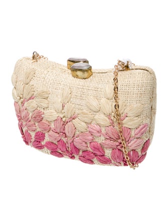 Pamela Munson Straw Minaudière