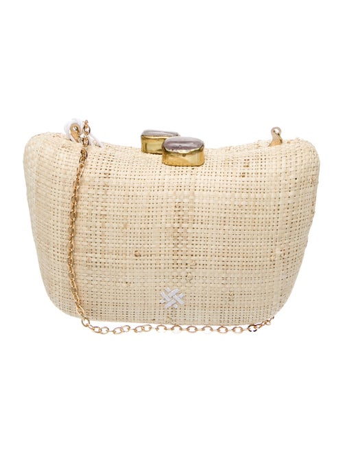 Pamela Munson Straw Minaudière