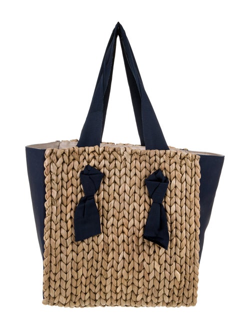 Pamela Munson Straw Tote