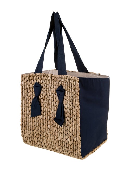 Pamela Munson Straw Tote