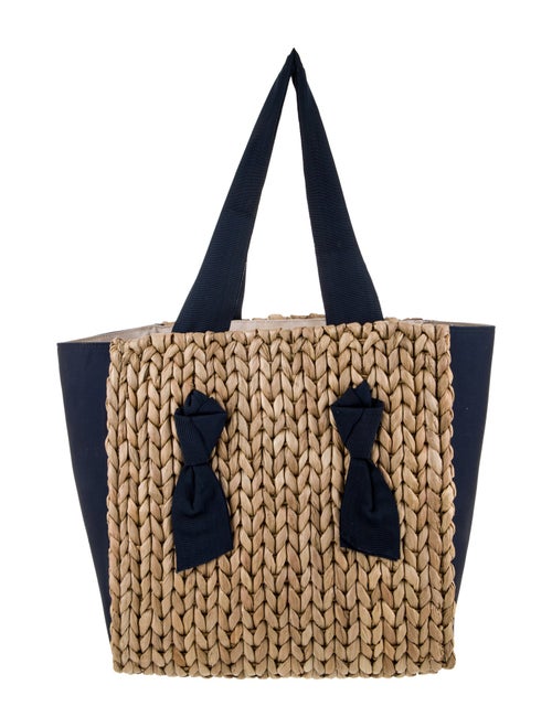 Pamela Munson Straw Tote